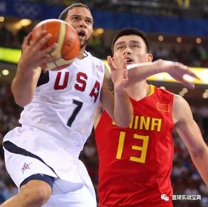 中国男篮VS美国男篮，篮球赛场上的巅峰对决